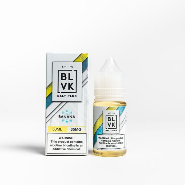 Banana Ice de BLVK Salt Plus